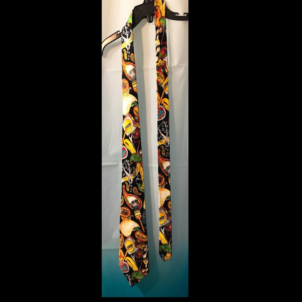 Vintage Nicole Miller Silk tie - Construction